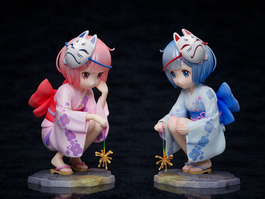 Re:ZERO -Starting Life in Another World Series Ram&Rem Childhood Summer Memories 1/7 Scale Figure