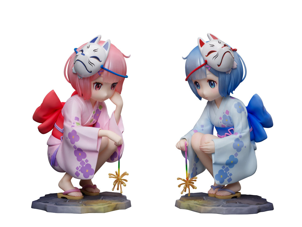 Re:ZERO -Starting Life in Another World Series Ram＆Rem Childhood Summer Memories 1/7 Scale Figure