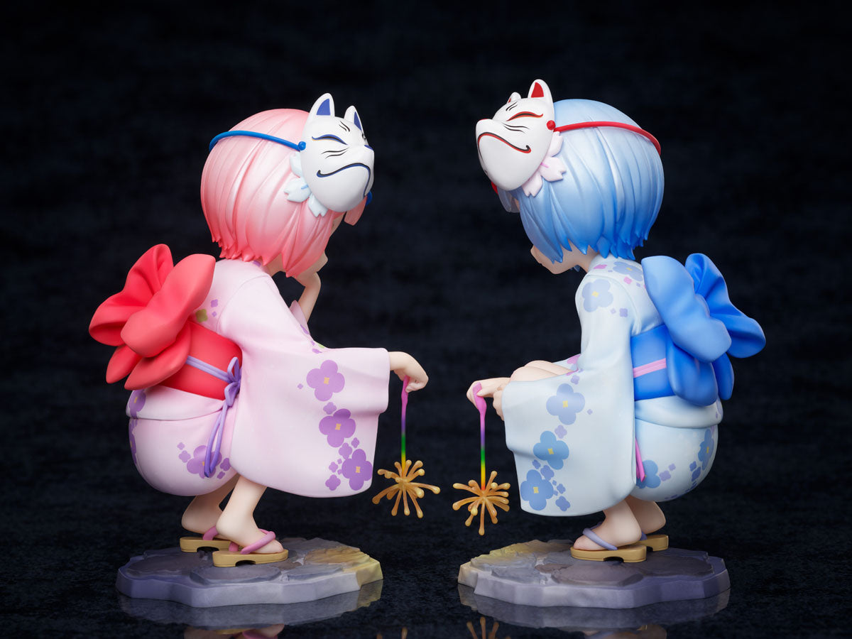 Re:ZERO -Starting Life in Another World Series Ram＆Rem Childhood Summer Memories 1/7 Scale Figure