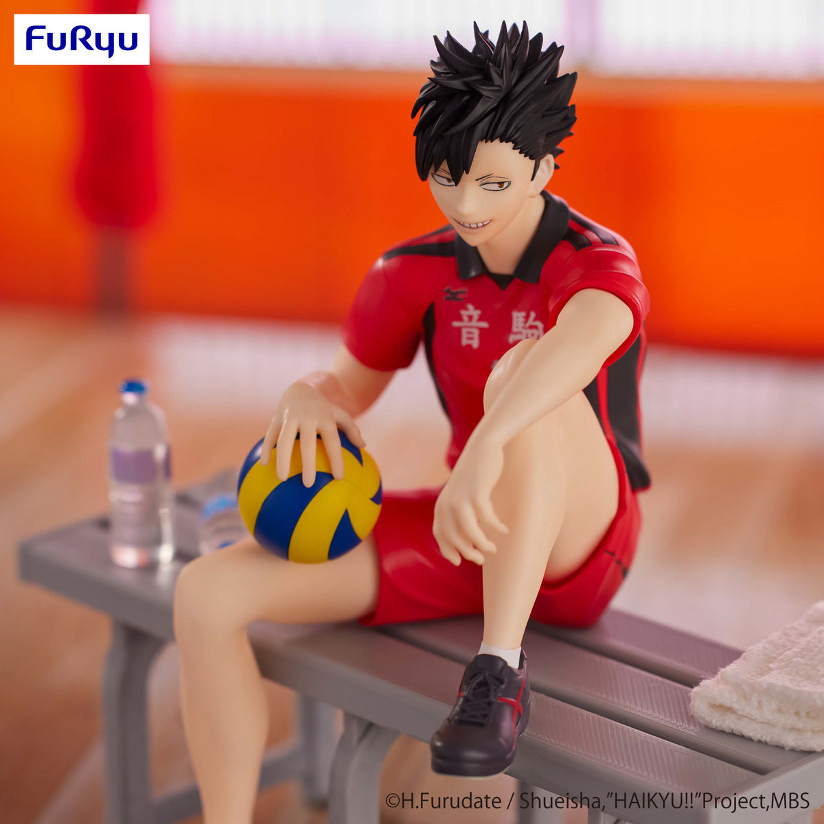 Haikyu!! Series Tetsuro Kuroo (Re-Run) Noodle Stopper Figure